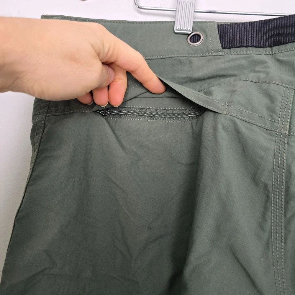Nike ACG Men Trail Hiking Short 38 Olive Green Streetwear Lightweight Athleisure